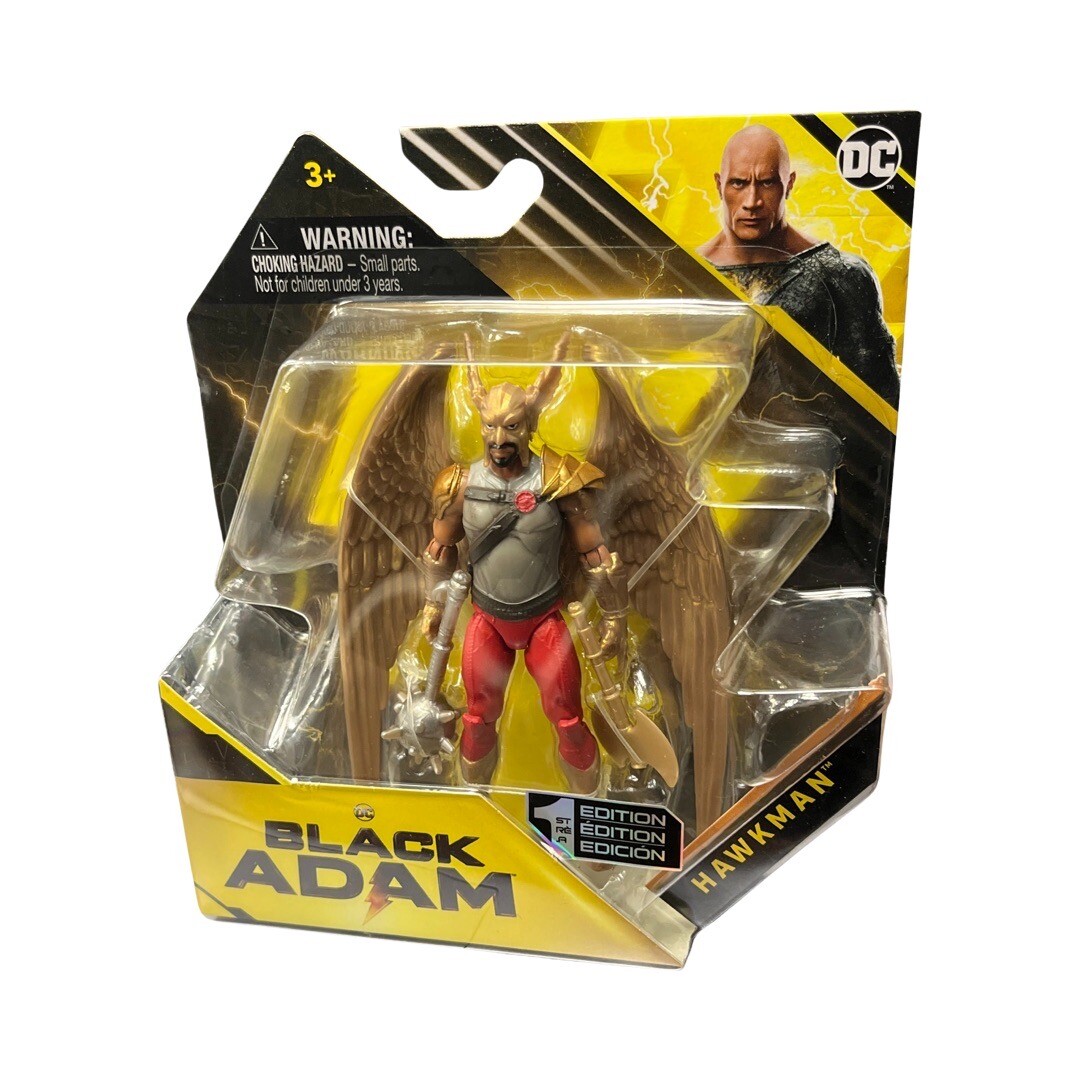 DC Black Adam Movie Hawkman 4"" Super Heroes Action Figure 1st Edition NEW