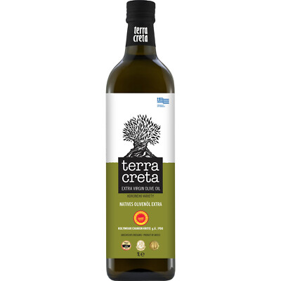 12,99  /Liter - Terra Creta g.U. - Extra Natives Olivenöl 1 Liter (Flasche)