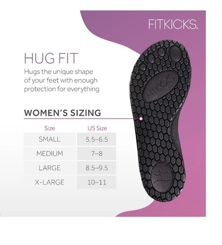 Fitkicks Teal Crossover Active Barefoot Yoga Water Shoes Womens Size S - Picture 12 of 14