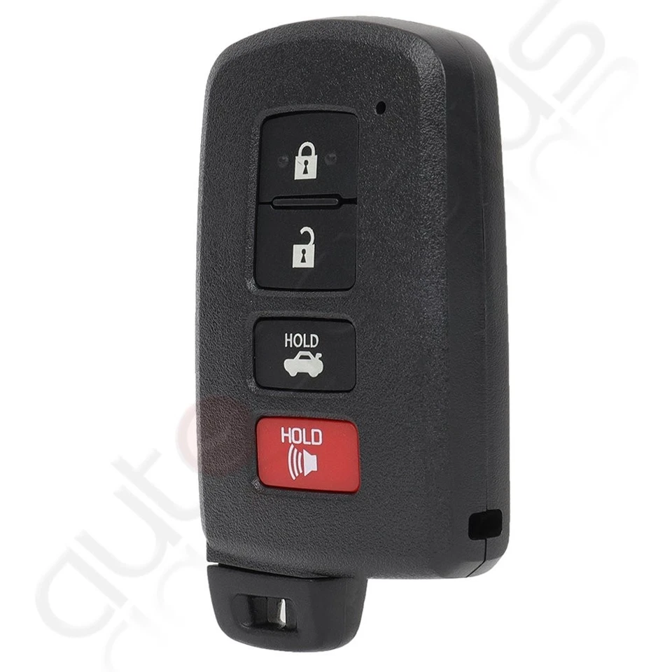 Remote Car Key Fob for Toyota Camry 2012 2013 2014 2015 2016 2017 4 Buttons - Image 2 of 4