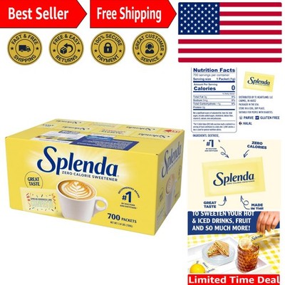 Pure Sweetness in Every Packet! 700 Count Zero Calorie Sweetener Alternative