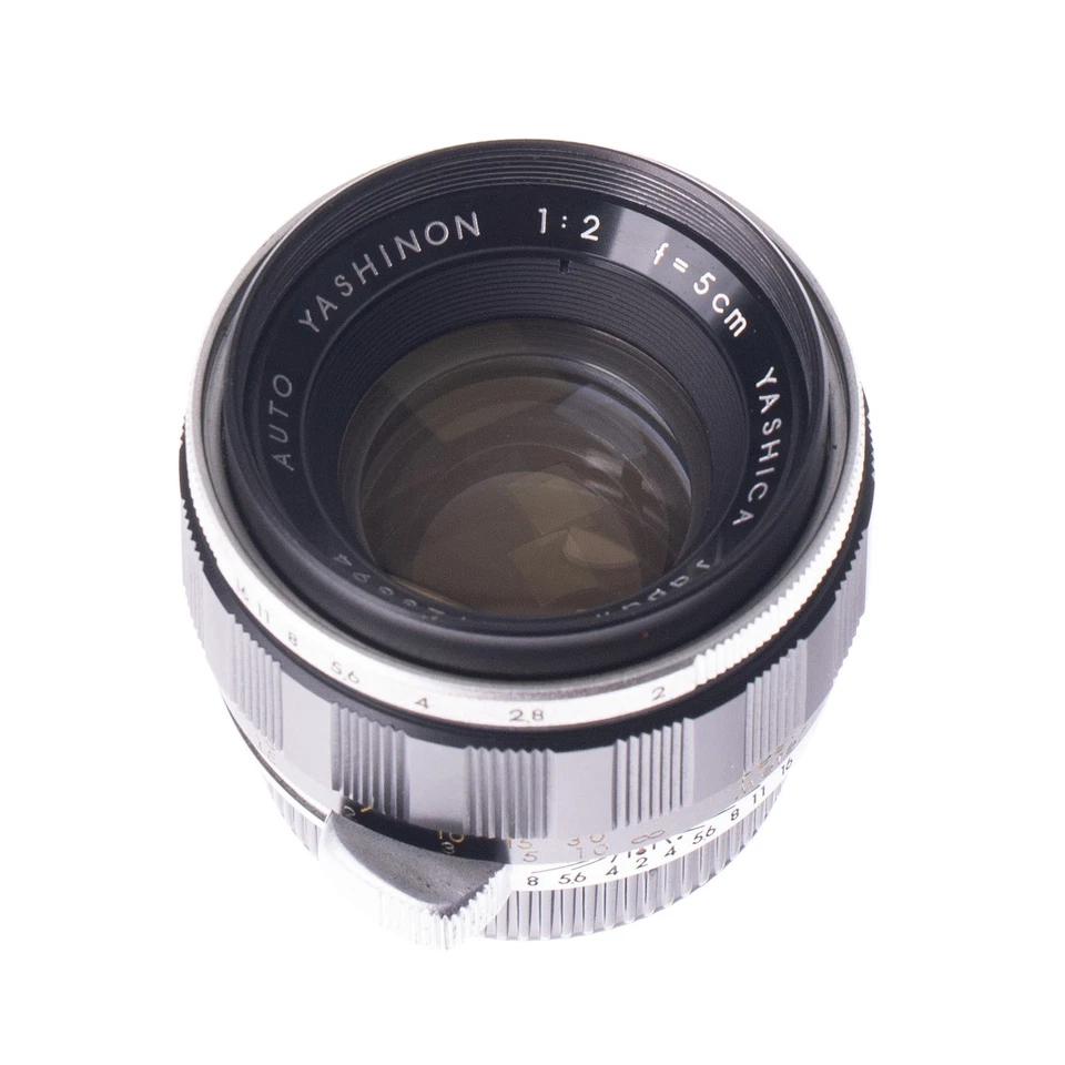 Lente fotográfica reparada Yashica Auto Yashinon 50 mm F2 RARA | ¡Montaje con tornillo M42! Foto 3 de 4