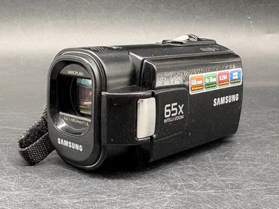 SAMSUNG SMX-F40BP CAMCORDER Schwarz Video Camera 65x Intelli-Zoom - Bild 1 von 4