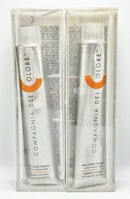 2x Compagnia Del Colore Permanent Color Cream 7NS Savannah Blond - 3.4 fl. oz.