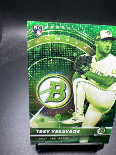 Bowman Ur-15 vert 2026 /99 Trey Yesavage Rc Blue jays Ssp - Photo 2/6