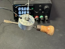 Vintage A.C. Gilbert Erector "MJ" electromagnet cadmium 1958-1962 video demo