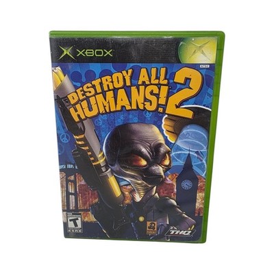 Destroy All Humans! 2 Xbox Original OG CIB Complete