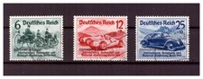 H30824 Deutsches Reich Mi. Nr. 695 - 697  gestempelt