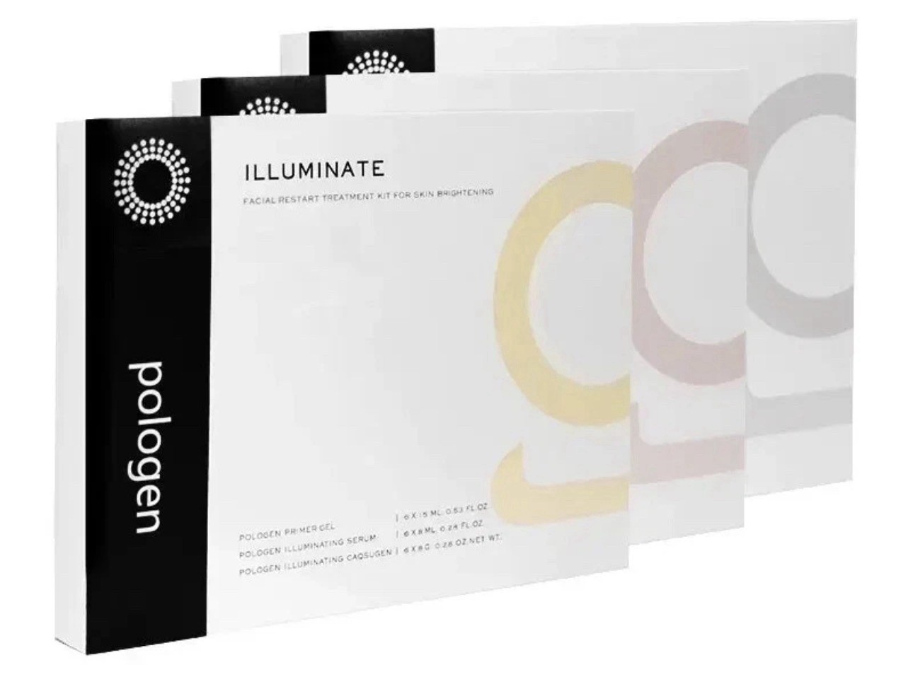 pologen Illuminate Facial Treatment Kit Skin Brightening Fac
