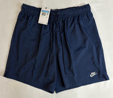 Nike Club Flow Men's Blue Woven Shorts Mesh Lined Sz Medium NEW FN3307-410