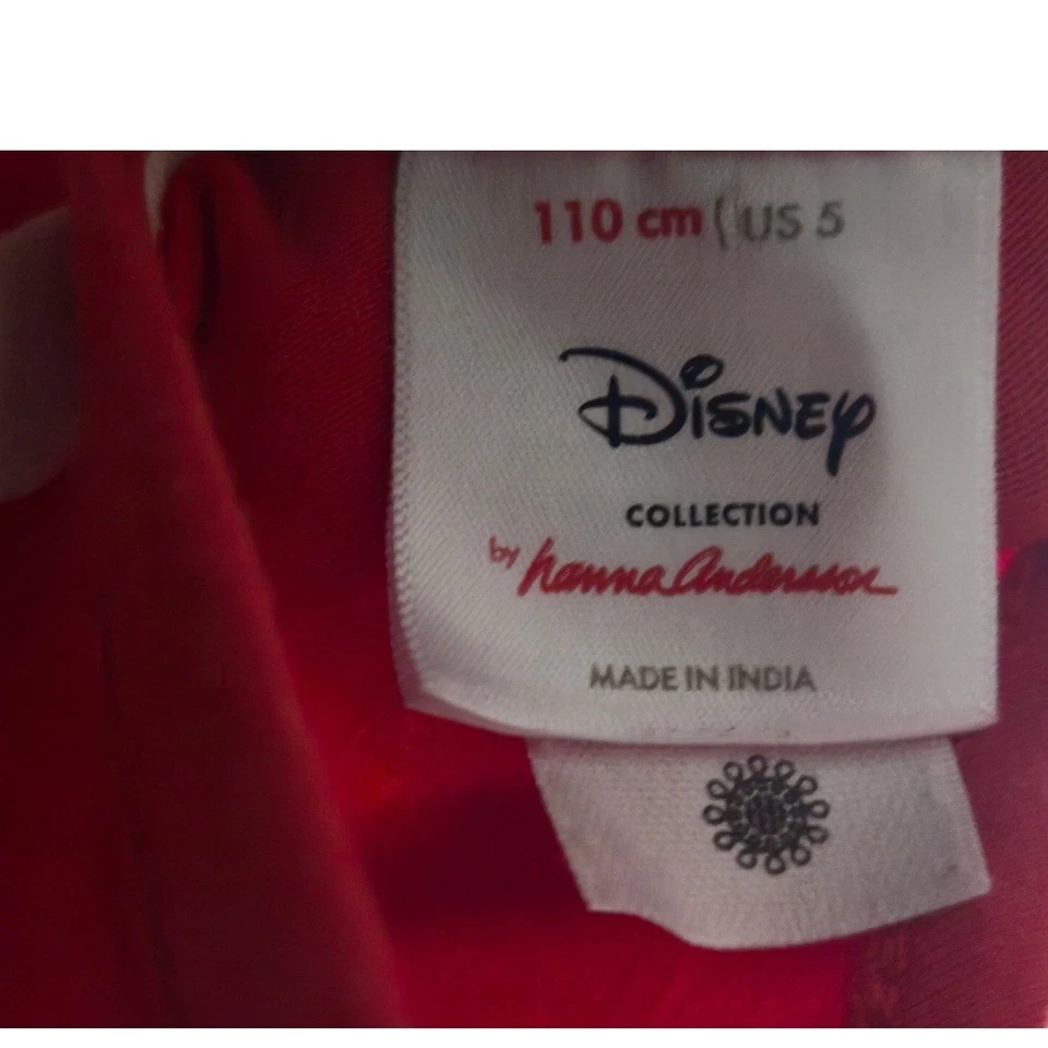 Disney Collection Hanna Andersson Red Mickey Mouse Dress Size US 5 - Image 4 of 4