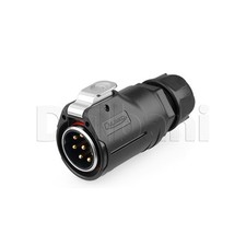 8 Pin Male Quick Connect Waterproof In-Line Power Connector