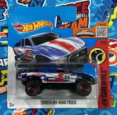 Hot Wheels (2016) HW Daredevils - Toyota Off-Road Truck (blau) Short Card