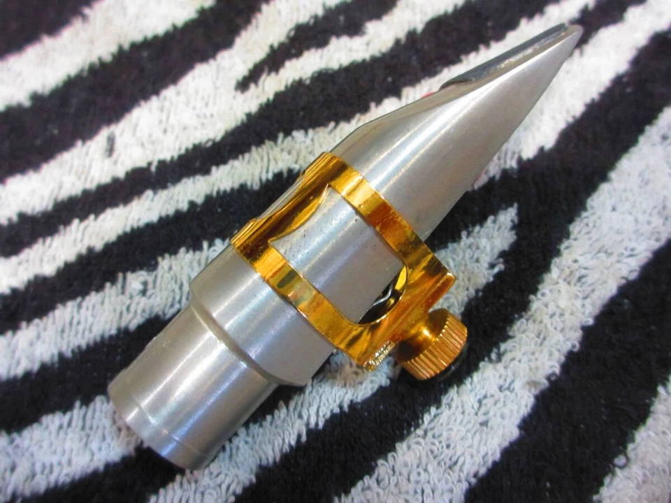 Boquilla de metal para saxofón alto personalizado Hoony Dia 0,080 m temprano + marca original Foto 2 de 4