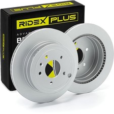 2x RIDEX PLUS Bremsscheiben Hinten für OPEL ANTARA für CHEVROLET Equinox I