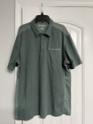 EDDIE BAUER FREEDRY MEN Golf Polo SHIRT GREEN LARGE  46 Chest Stretch  EUC — photo 3
