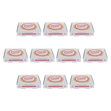 10 Pcs Pizza Packaging Box Small Boxes Takeaway Containers for Food Baked Goods