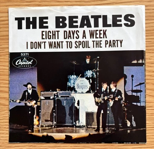 The Beatles - Eight Days A Week 45 and picture sleeve - Beautiful! - Capitol