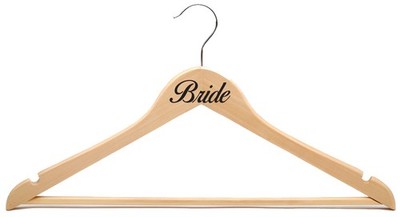 Hochzeit Kleiderbügel Name Aufkleber personalisiert Brautaufkleber individuell Rollenhänger