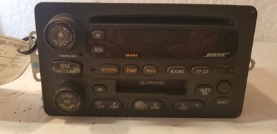 Radio Receiver CD Cassette Deck 2002 02 OLDS INTRIGUE 10318443