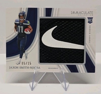 2023 Panini Immaculate /15 NIKE Swoosh Rookie Jaxon Smith-Njigba (RC) #RL-18