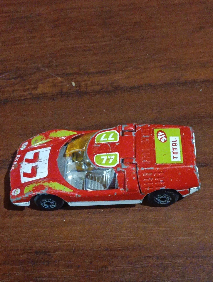 LESNEY MATCHBOX SUPERFAST NO. DE COLECCIÓN 66 MAZDA RX 500, ¡Piezas dañadas o reparación! Foto 4 de 4