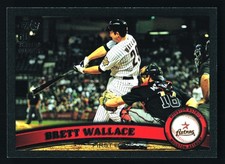 Brett Wallace Houston Astros 2011 Topps Black #329 SN /60