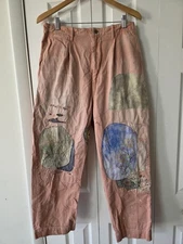 Kapital Kountry Katsuragi Nime Cotton Pants Pink (GypsyRemake) Size 3