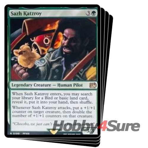 Sazh Katzroy X4 M/NM Magic: The Gathering MTG Final Fantasy | eBay