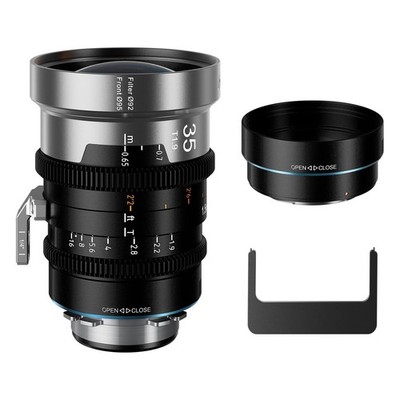 SIRUI IronStar T1.9 35mm Focal Length EF/PL Mount F/Frame Anamorphic Cine Lens