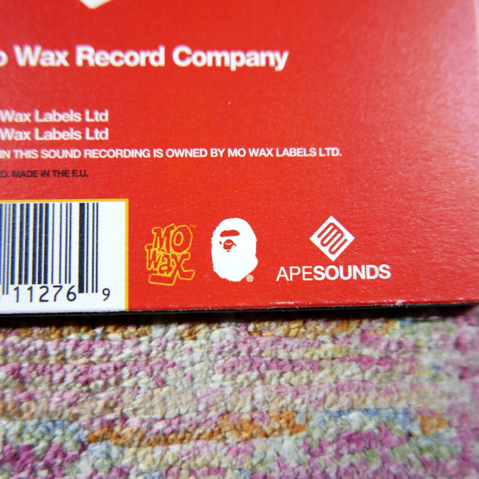 Mo Wax X BAPE 12" Nigo Kung Fu MWR127 2000 Bathing Ape Lavelle Trip Hop DJ Krush thumbnail 3