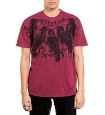 Affliction Men's T-shirt Crows