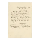 1863 Civil War Letter by Gen Andrew A. Humphreys with Gen Marsena Patrick Reply