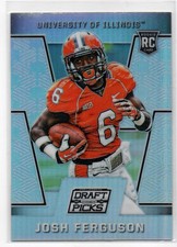 2016 Prizm Draft Picks 139 Josh Ferguson Illinois    Silver Prizm RC