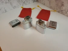 (2) Vintage ORBEX Inc. JON-E Std. Metal Hand Warmer - Made In USA