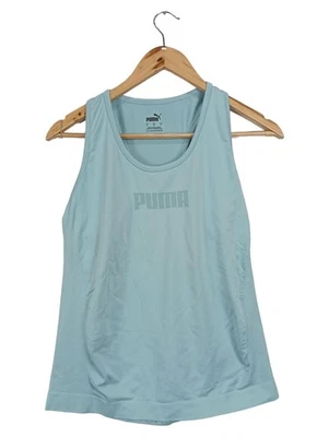 PUMA T-Shirt Sport Femme Turquoise Logo Polyester (EU 40, INT L) - Photo 1/4