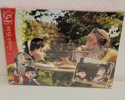 Hape The little prince puzzle. 2x24. New In Box. Rare Puzzle