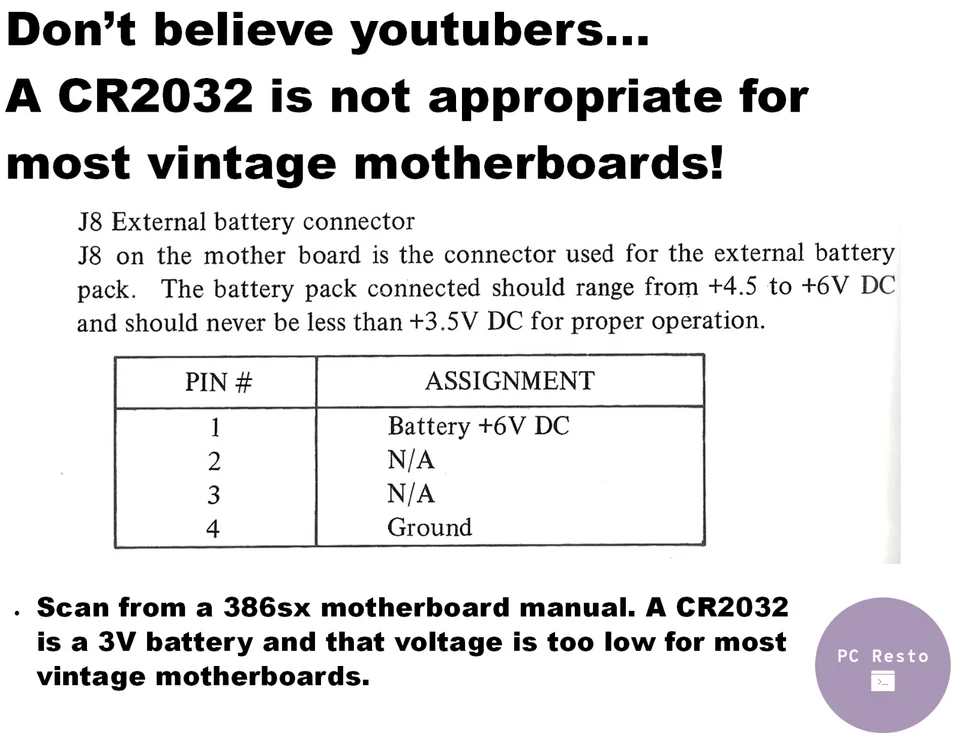 New Motherboard BIOS CMOS Clock RTC AAA Battery Kit for Vintage Retro Computers - Image 4 of 4