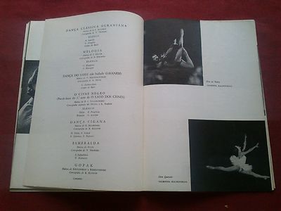 1970 Portugal São Carlos Theatre Kiev Ballet Opera House Programme