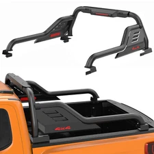 Adjustable Sport Bar Truck Bed Chase Rack Roll Bar For 2005-2024 Toyota Tacoma