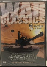 War Classics - Vol. 4: 4 Feature Films (DVD, 2003)  NEW Factory Sealed