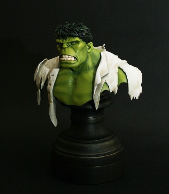 Bowen Designs RETRO GREEN HULK mini bust/statue~Avengers