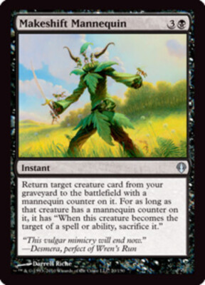 4x Makeshift Mannequin NM-Mint, English Archenemy MTG Magic