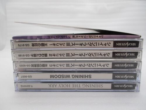 SEGA SATURN Shining Force III Scenario 1 2 3 Premium Disc WISDOM THE HOLY ARK - Picture 4 of 21