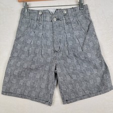 Vintage 90's IIT International Image Trends USA High Waist 100 Cotton Wm Shorts