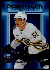2023-24 Skybox Metal Universe Hockey Matthew Poitras #PP-42 Premium Prospects