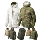 HELIKON TEX Reversible Wolfhound Jacket Tactical Hoodie Pencott Snowdrift DNC