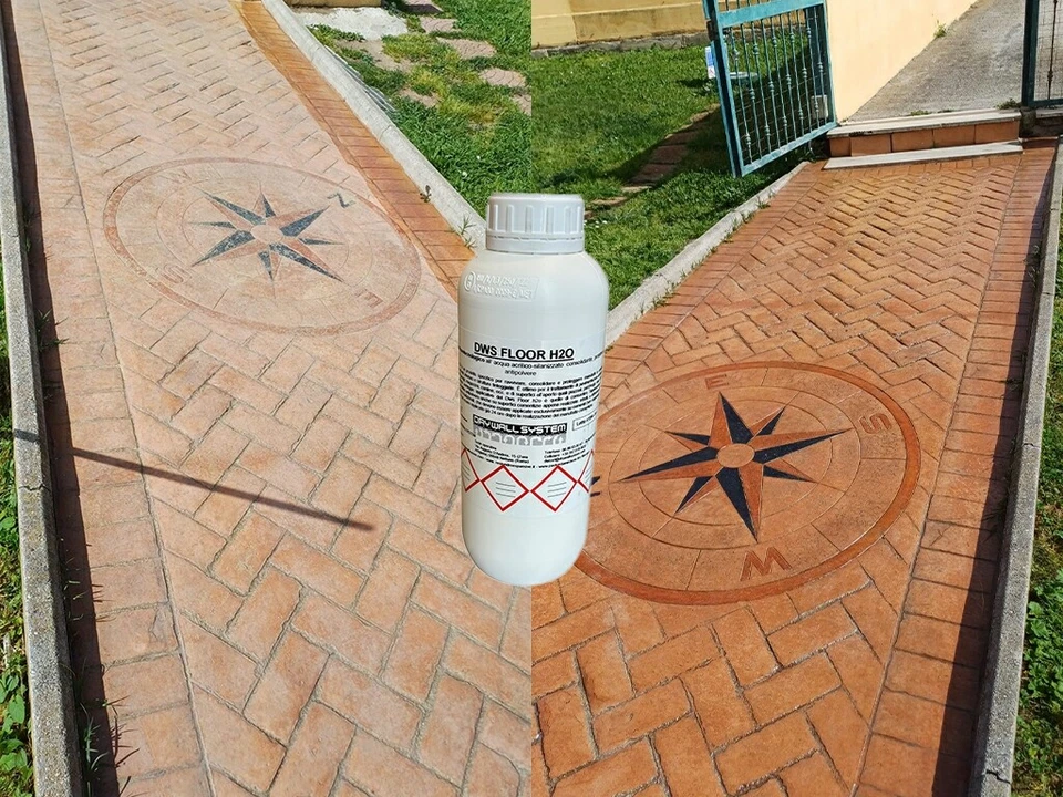 Resina trasparente professional per cemento e stampati antipolv lucida DWS FLOOR - Immagine 4 di 4