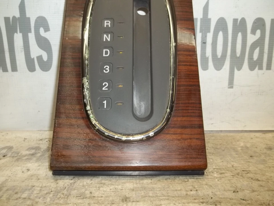 96-02 Cadillac Eldorado Seville Deville Concours palanca de cambios bisel indicador moldura Foto 3 de 4