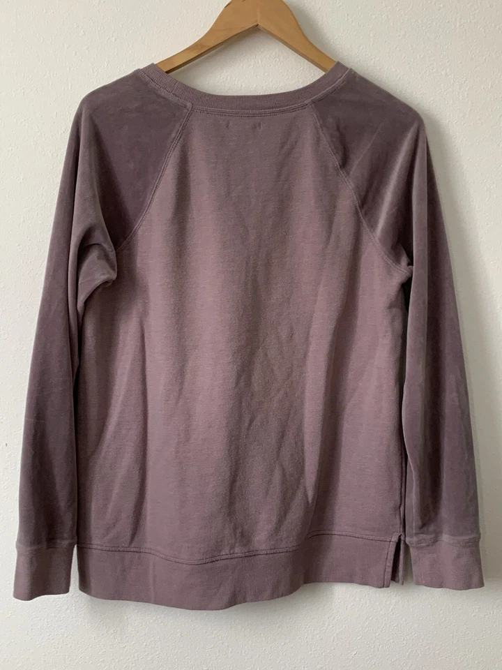 Sudadera Pullover Manga Terciopelo Maurices L Púrpura Malva Acogedora Hada Multimedia Foto 2 de 4